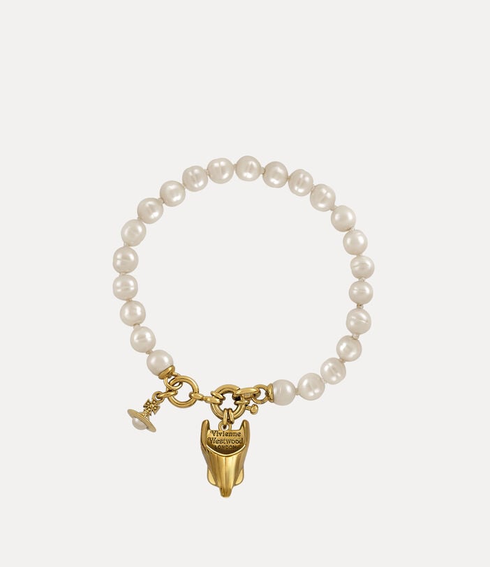 Vivienne Westwood CORSET PEARL BRACELET